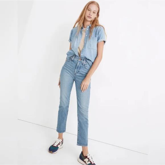 MADEWELL Jeans "The Perfect Vintage Jean" 100% Cotton - Size 25 - Picture 1 of 9